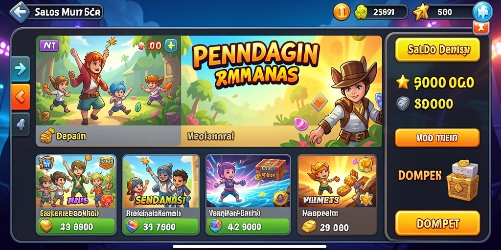 Promosi dan bonus menarik bagi pengguna baru.