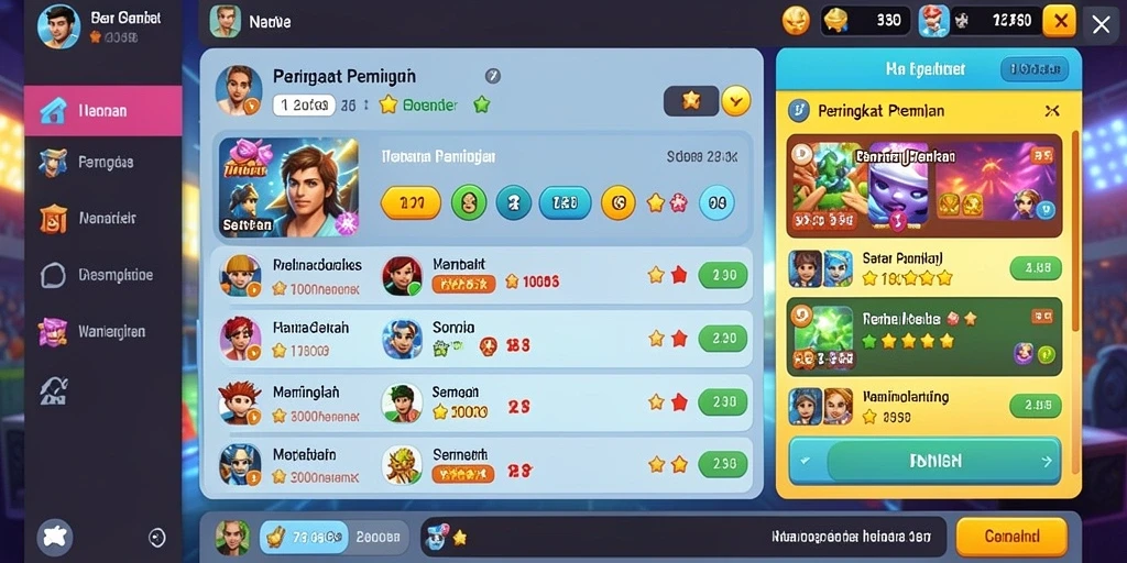 Level menantang yang membuat ketagihan.
